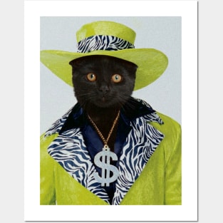 Pimp Cat Posters and Art